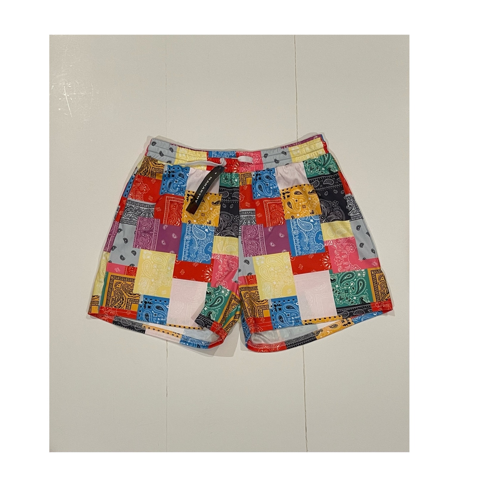 NWT Makarthy Ladies Bandanna Summer Swim Shorts Large