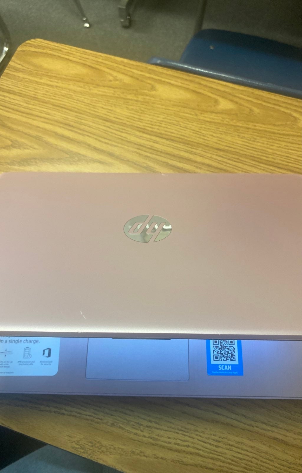 HP - 14 Laptop - Intel Celeron - 4GB Memory - 64GB eMMC - Rose Gold (manufactur