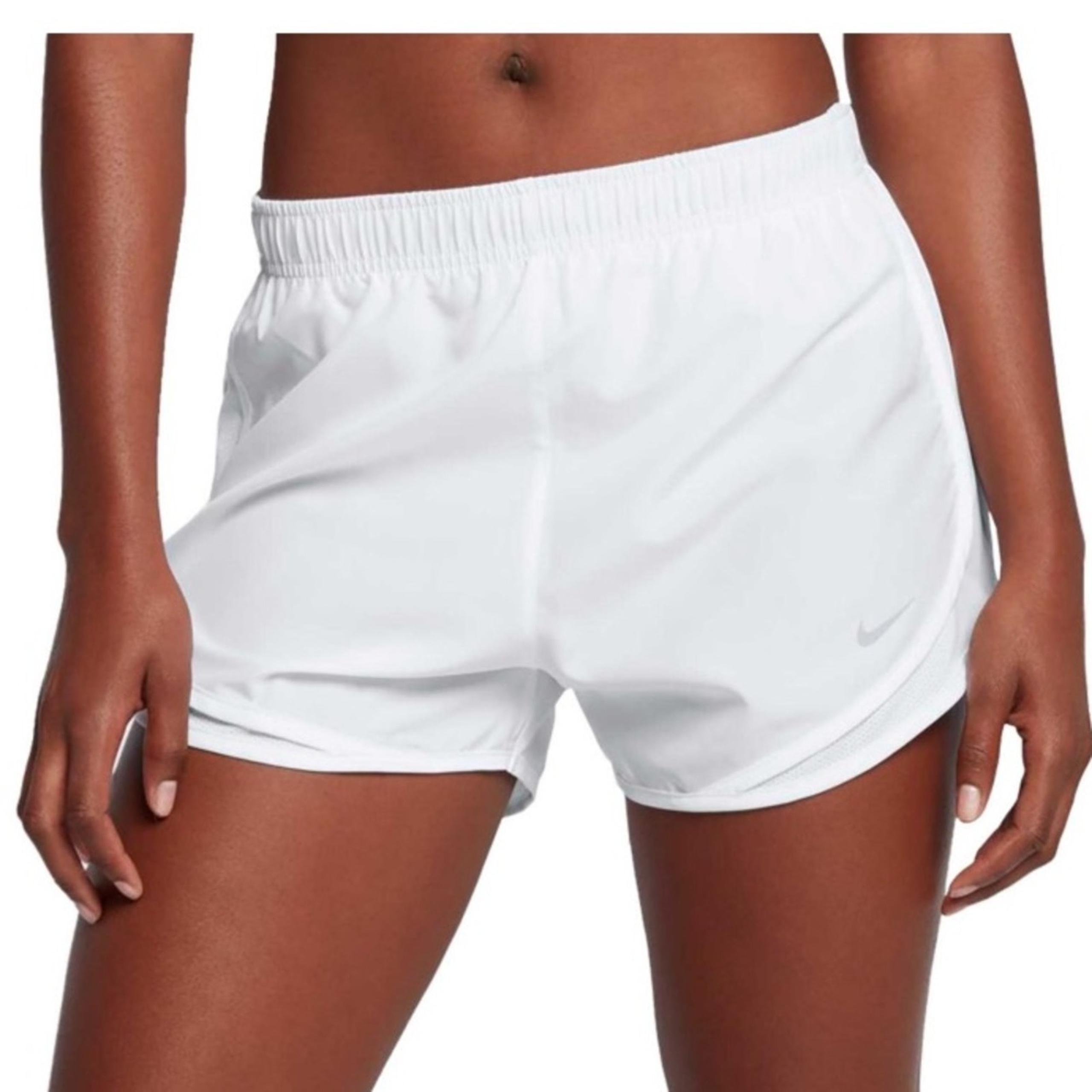 Nike Women's Tempo Running  Shorts in White New With Tags  Pre-Priced $32