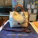 DB Breanna White Florentine Vacchetta leather Satchel Shoulderbag, DB Dust Cover