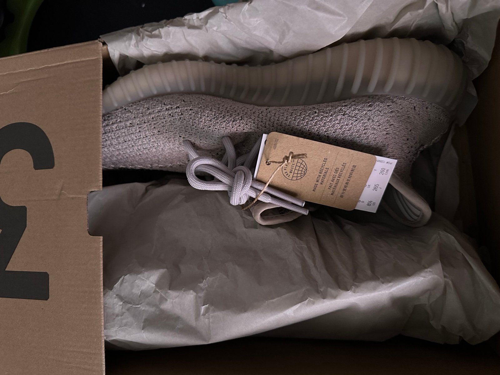 Yeezy 350 v2 slate 8.5