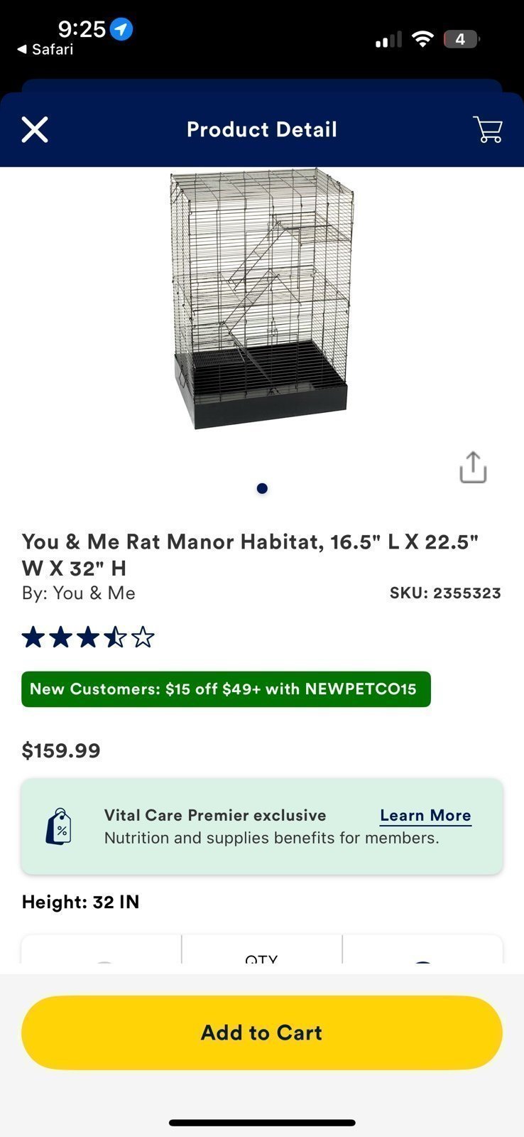Used Cage
