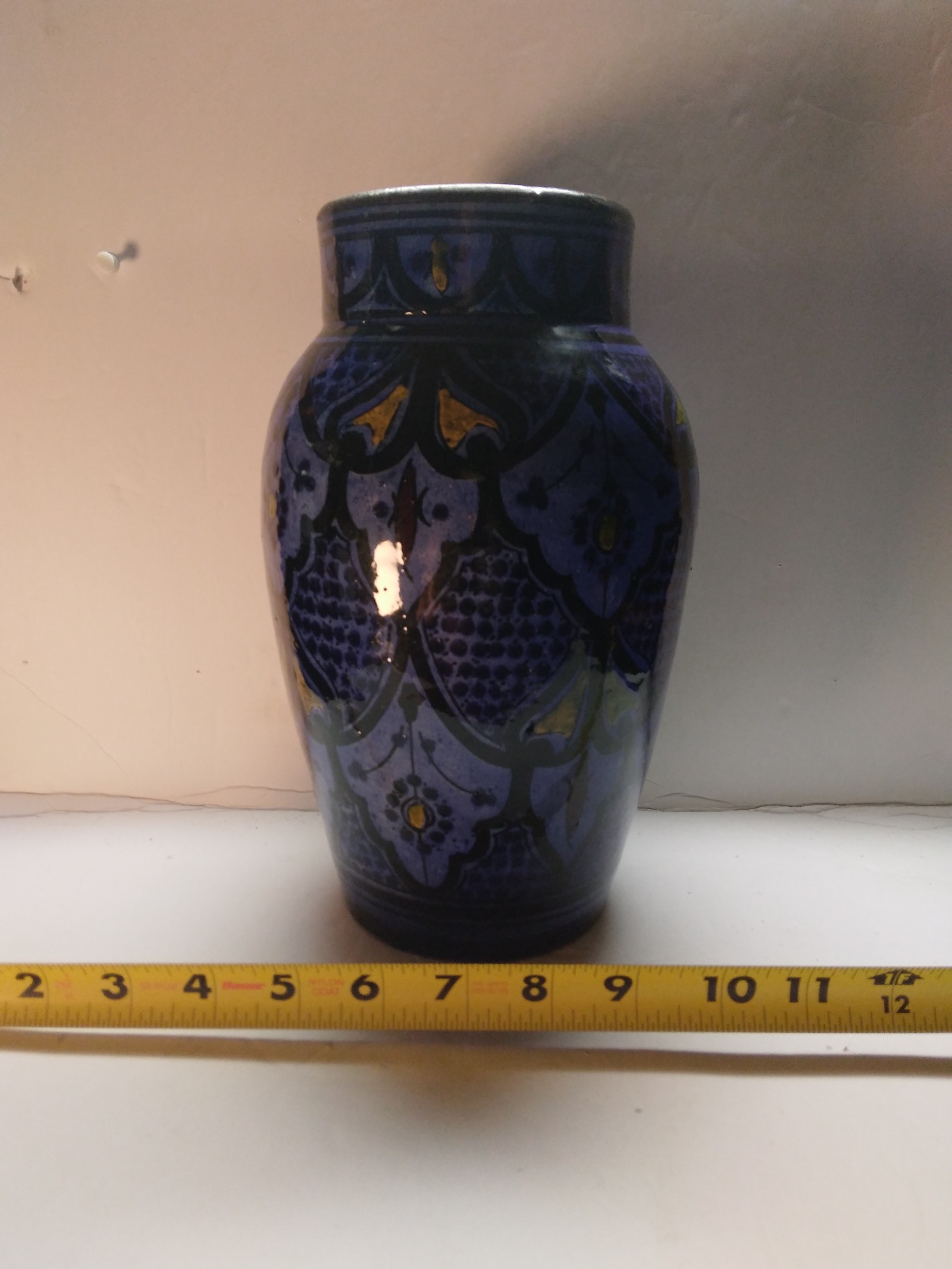Signed Ceramic Vase