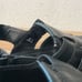 ECCO Chander Fisherman 41 Sandal Black Leather Adjustable Strap Casual Solid 7,5