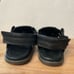 ECCO Chander Fisherman 41 Sandal Black Leather Adjustable Strap Casual Solid 7,5