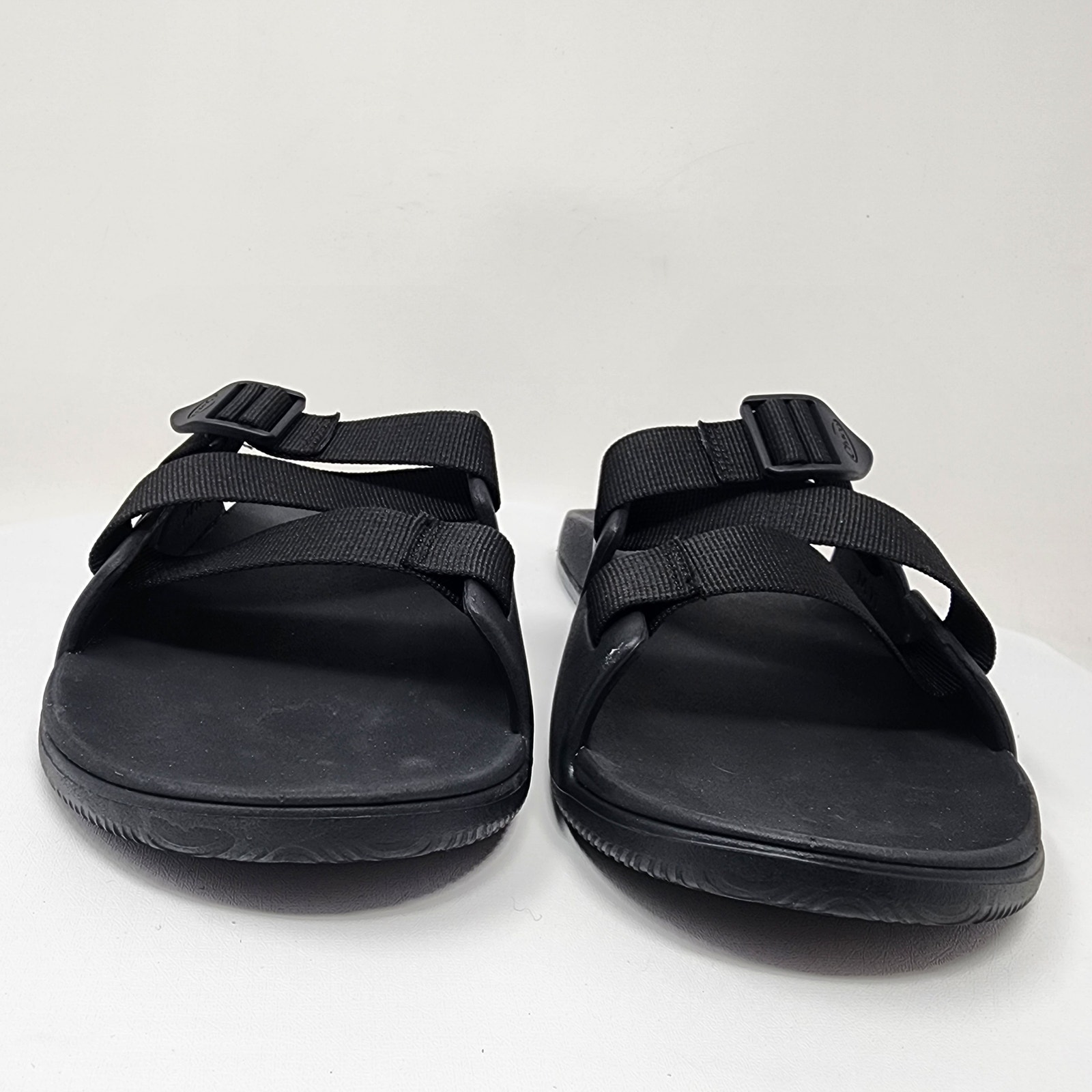 Chaco Chillos Slide Sandal Men 11 Black Z Strap with Cinch