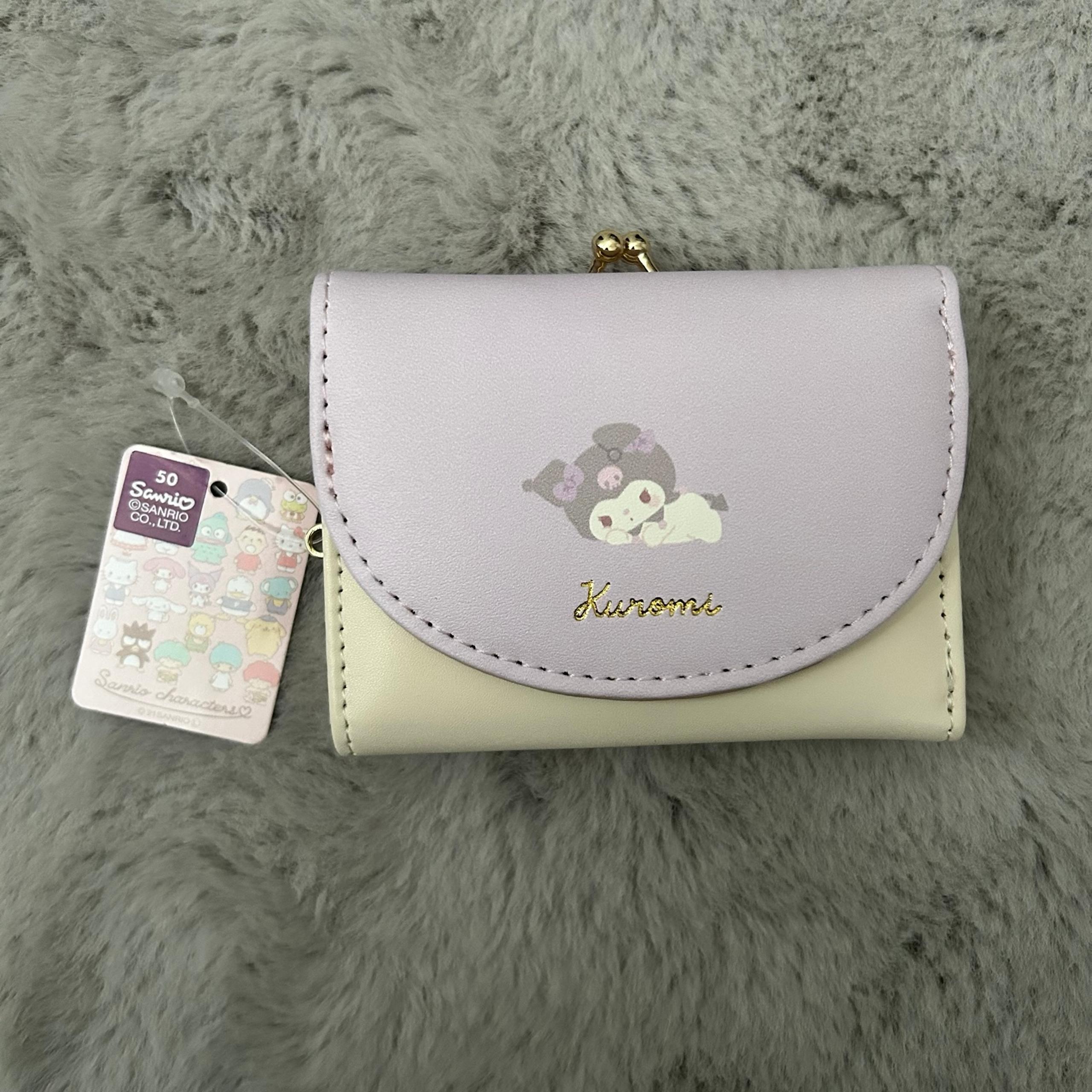 Kuromi So Sleepy Trifold Wallet - Sanrio