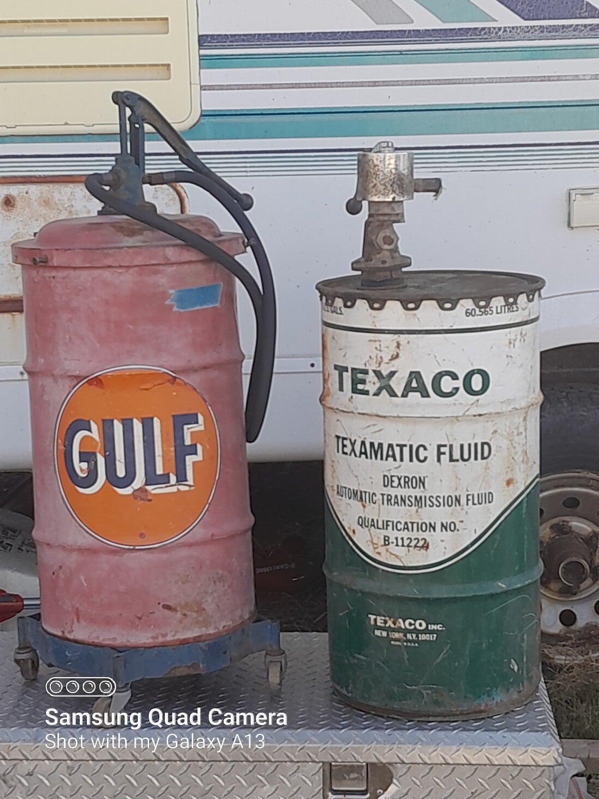 Antique oil dispensers