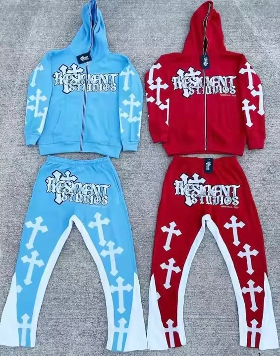 Red And Blue Jogging Suits • Fast Shipping • Make Offers !