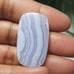Bluelace Agate Gemstone Cabochon-BLA-14
