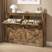 Shoe Cabinet w/ 4 Flip Drawers Entryway Hallway Shoe Storage Organizer