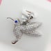 925 Sterling Silver Cubic Zirconia Pendant, U19254490