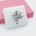 925 Sterling Silver Cubic Zirconia Pendant, U19254490
