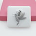 925 Sterling Silver Cubic Zirconia Pendant, U19254490