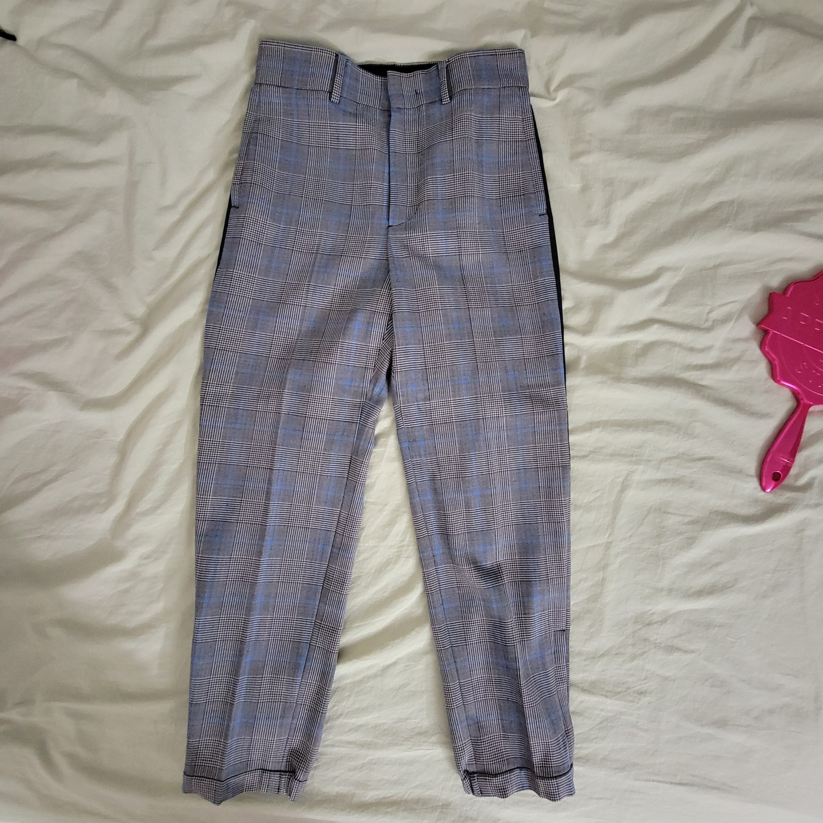 MCM Houndstooth Peddle Pusher Pants size 46 Small