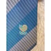 Vintage Seoul 1988 Olympics Men's 100% Silk Tie Made In Korea Regimental Stripe
