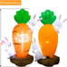 Inflatable Easter Yard Decoration, 5ft LED Lighted Blown-Up Bunnies with Giant