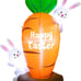 Inflatable Easter Yard Decoration, 5ft LED Lighted Blown-Up Bunnies with Giant