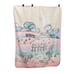 Vintage? Fleece Baby Blanket Pink Nursery Children Flowers