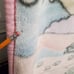 Vintage? Fleece Baby Blanket Pink Nursery Children Flowers