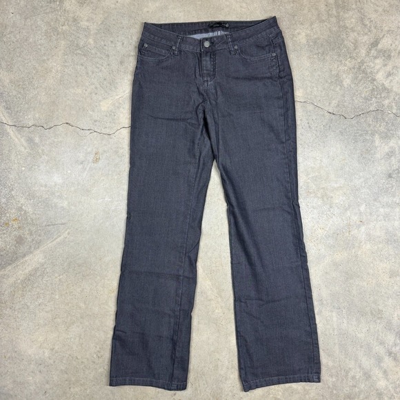 Jeans Womens 6 30x31 Gray Organic Cotton Stretch Denim Mid Rise