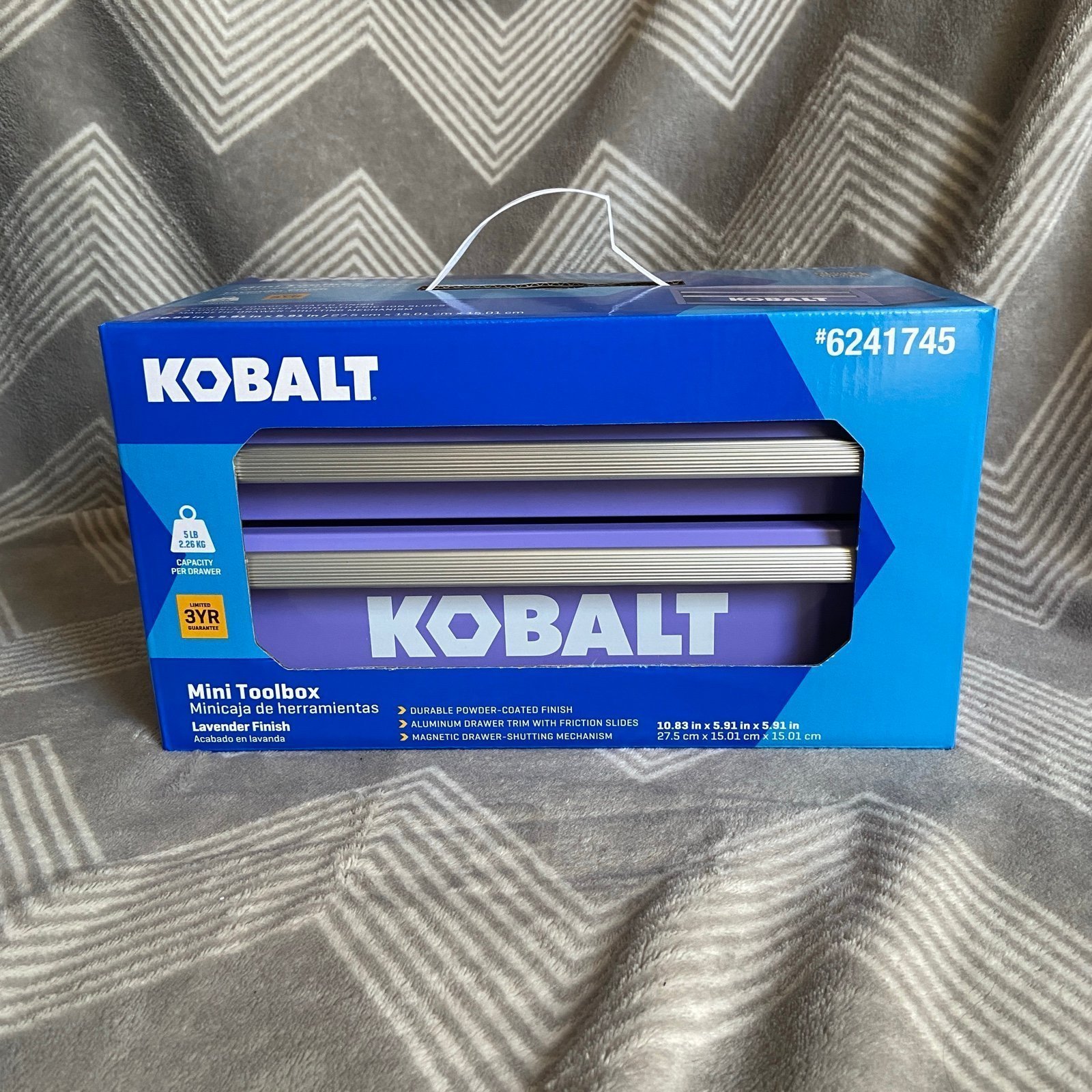 Lowe’s Lavender Kobalt Mini Tool Box