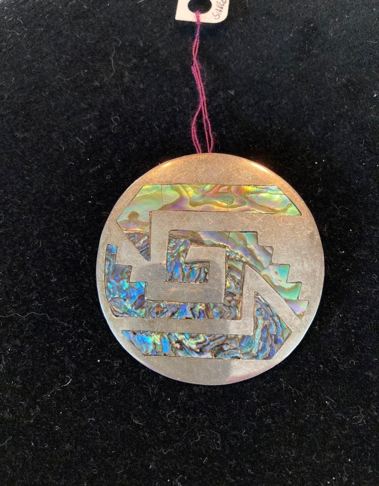 Vintage Taxco Sterling Silver Pendant