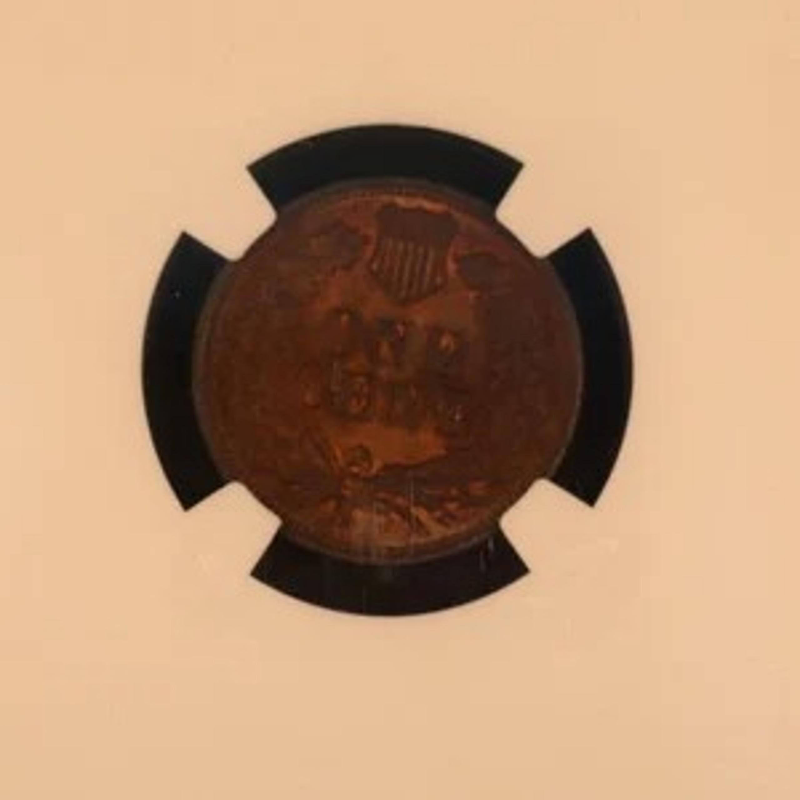 1901 Indian Head Cent. NGC Graded MS62. BIN #2