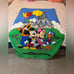 Vintage 90s Disney World Magic Kingdom Mickey Mouse Pool Beach Towel