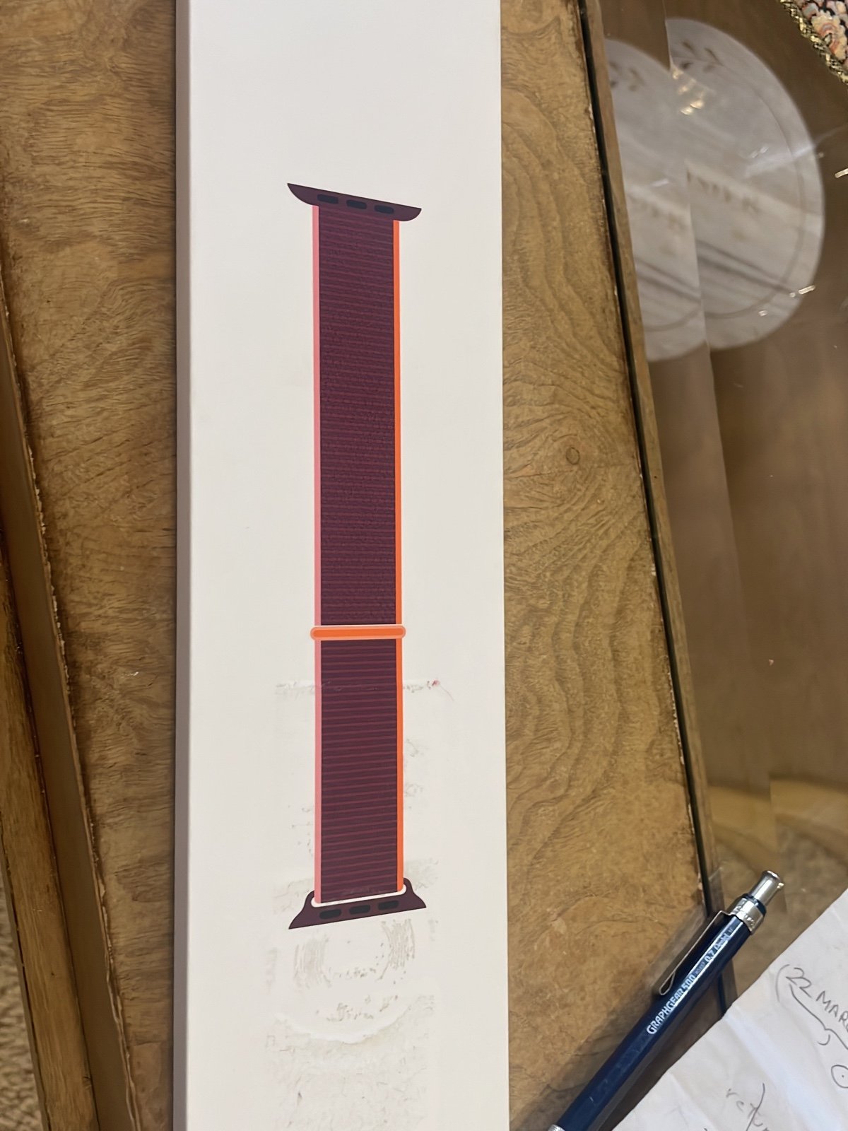 New sealed apple watch plum sport loop