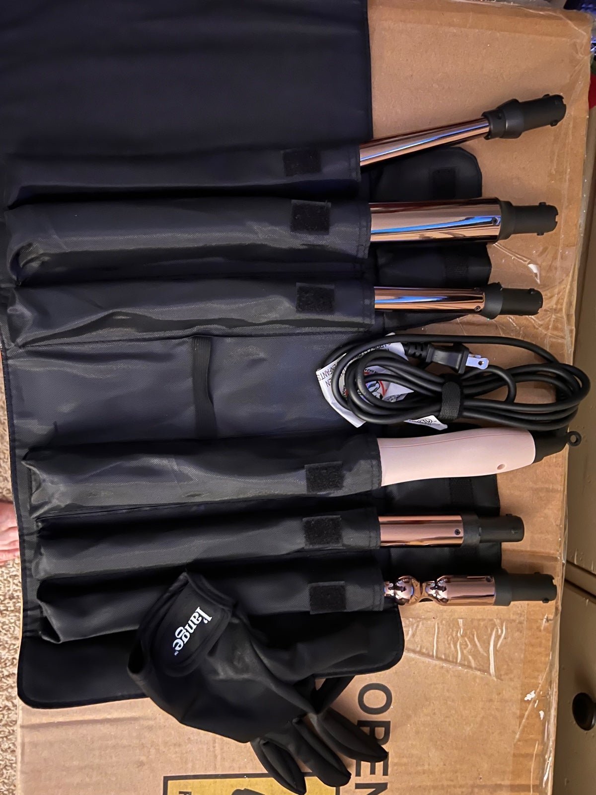 Lalang curling iron set