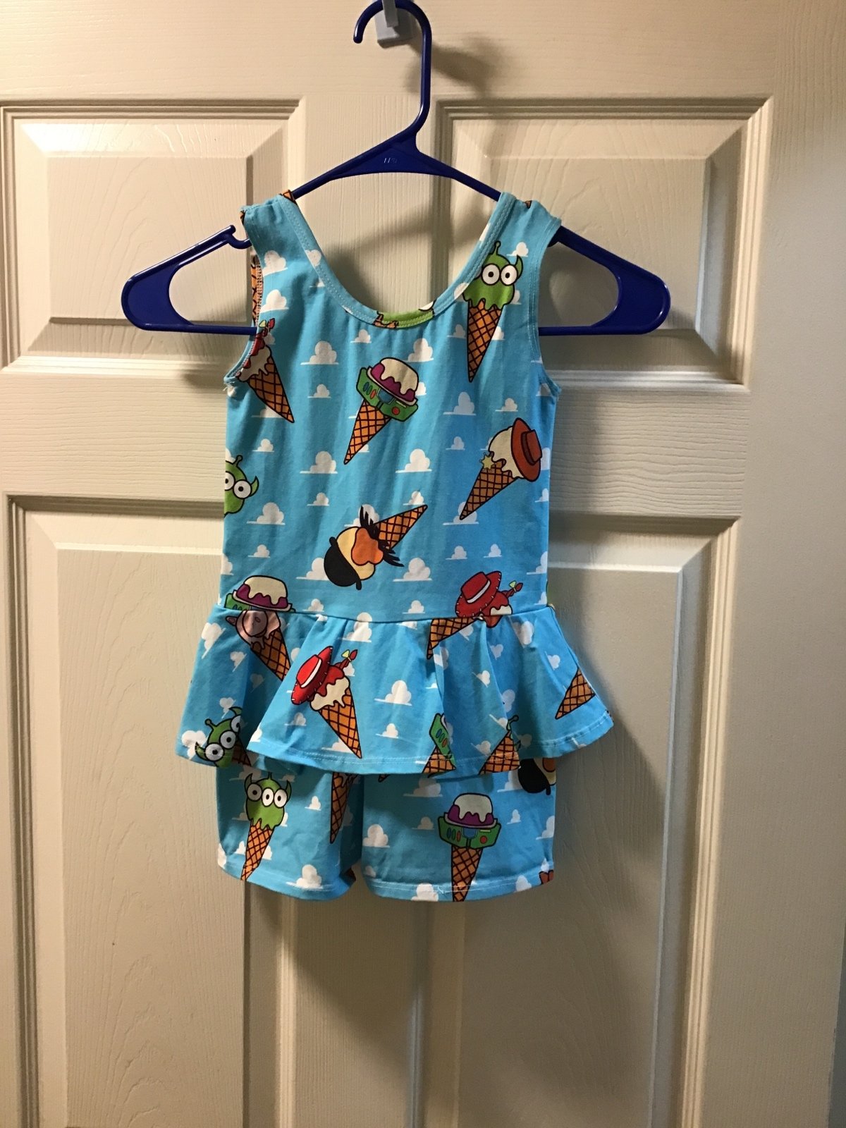 Wild Rich kids Toy Story Romper size 7/8:
