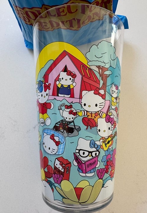 mcdonalds collector cups 2024 Hello Kitty