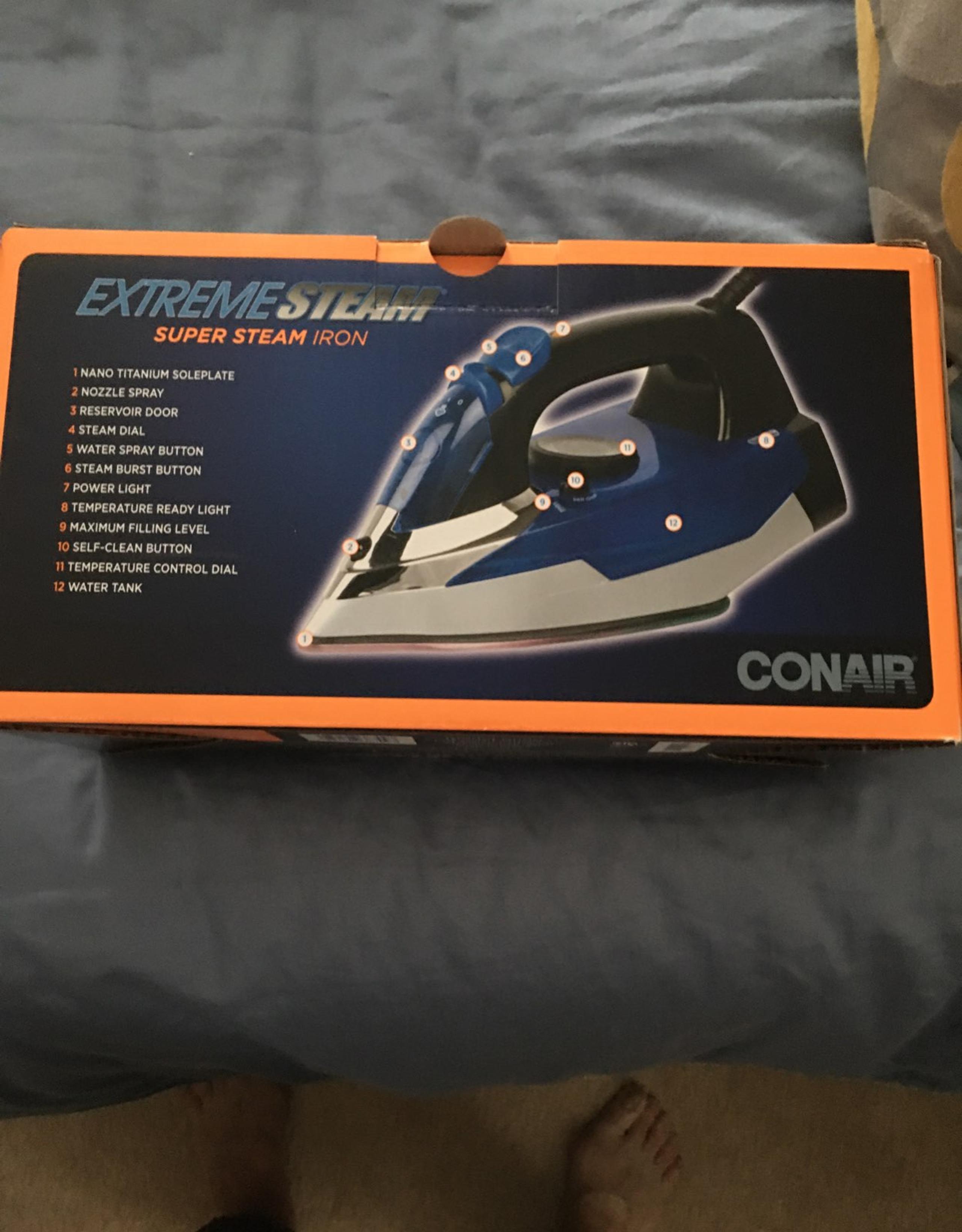Conair extreme steam 1550 watt iron