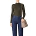 Dreyden Dione Knit Sweater in Olive Size Large