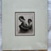 Antique 1935 Original Etching by Antonin Sterba: “Mexican Mother & Child”