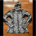 LULULEMON RUN BEAM HOODIE/JACKET-TEXTURE TWIST WHITE/BLACK-10