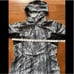 LULULEMON RUN BEAM HOODIE/JACKET-TEXTURE TWIST WHITE/BLACK-10