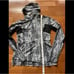 LULULEMON RUN BEAM HOODIE/JACKET-TEXTURE TWIST WHITE/BLACK-10