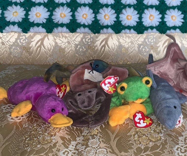 Vintage Ty Beanie Baby Lot
