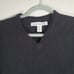 Amazon Essentials Mens Black V Neck Long Sleeve Pullover Sweater Size Small