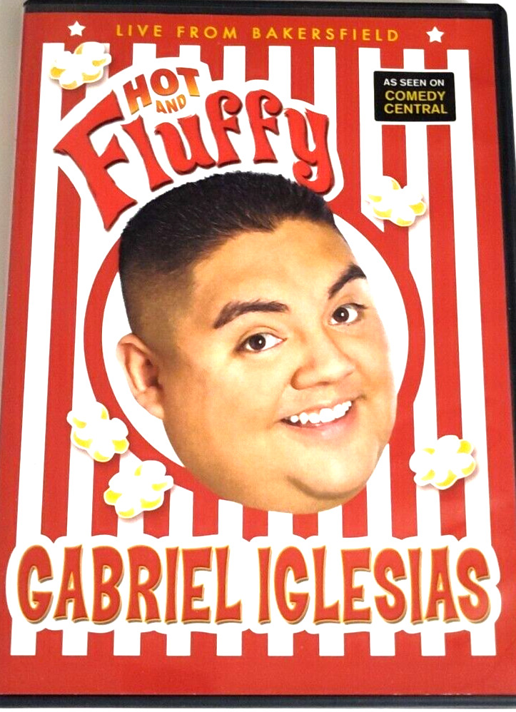 Gabriel Iglesias - Hot And Fluffy (DVD, 2007) disc