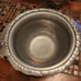 Peltrina Argentina Pewter Cabbage Bowl Covered Ice Bucket Lidded Silver