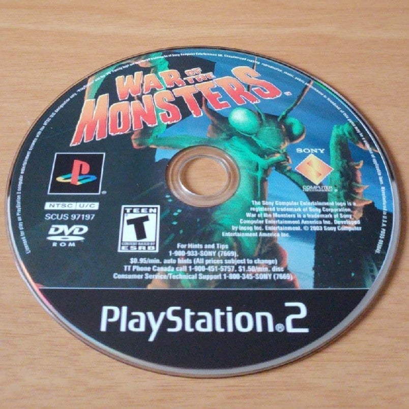 WAR OF THE MONSTERS (PS2)