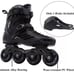 LIKU Professional Uniisex Inline Skates Men 8.5 Women 9.5 New