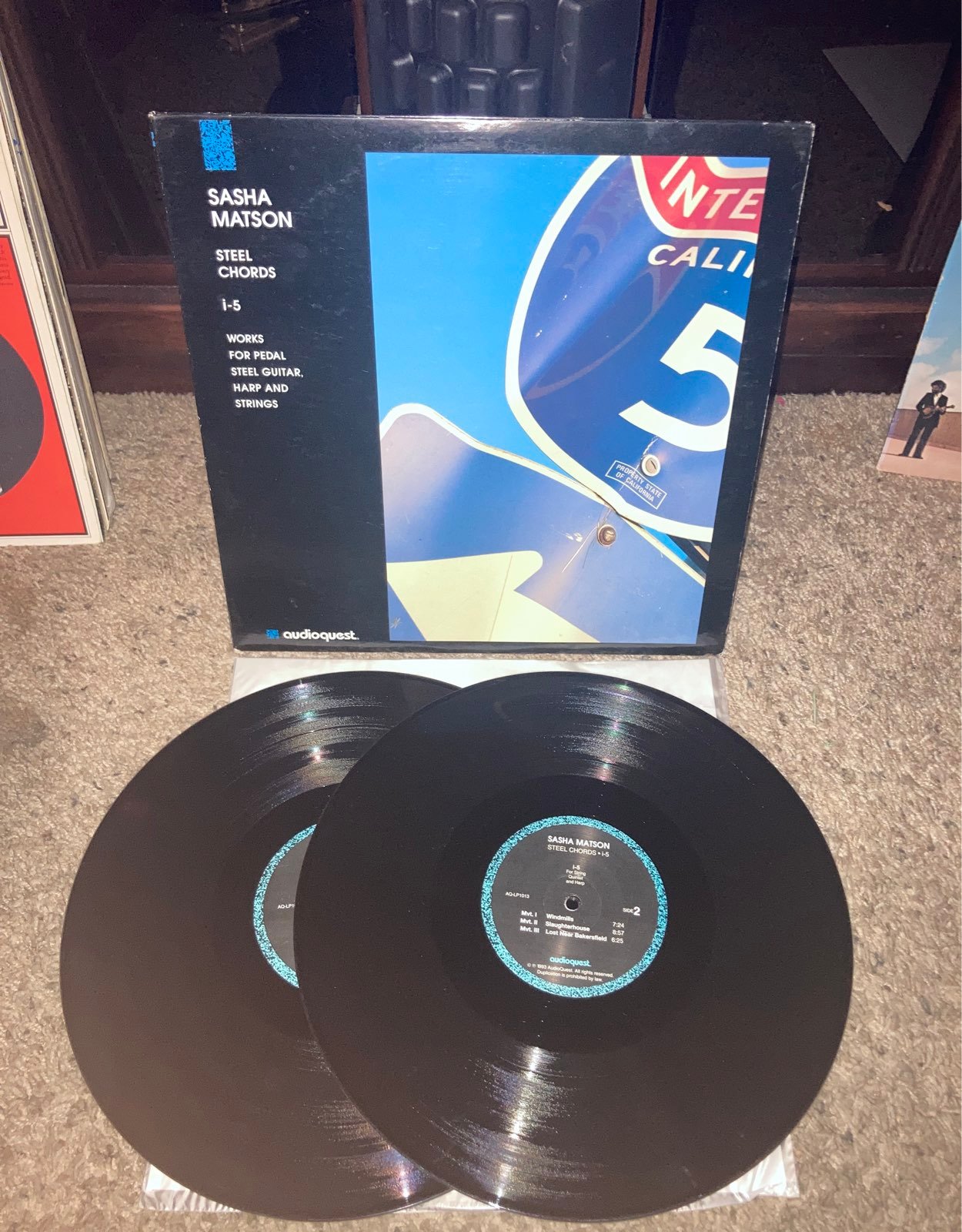 Sasha Matson - Steel Chords Vinyl record LP