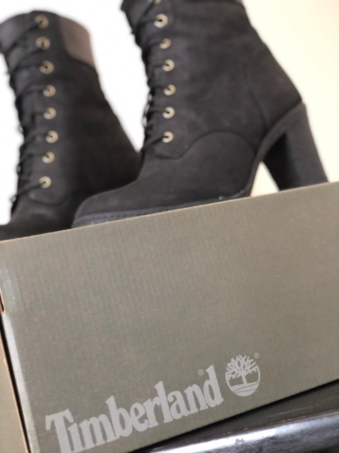 Timberland Block Heeled Boots