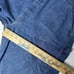 VTG 50s MADEWELL Overalls Denim Indigo Advertising Strap Workwear Indigo RARE