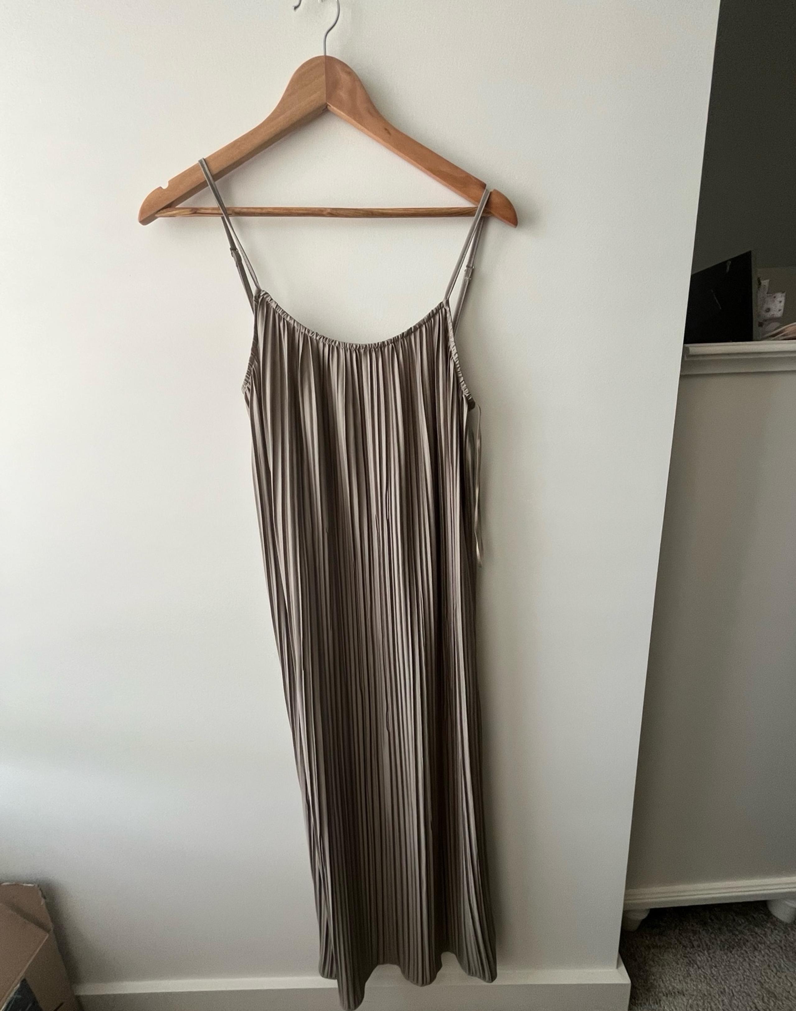 Miou Muse Long Grey Dress