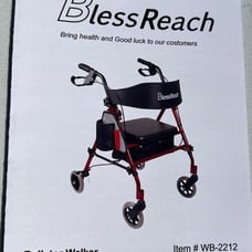 Rollator made by Bliss reach